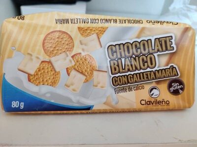 Foto de Chocolate blanco con galleta maría