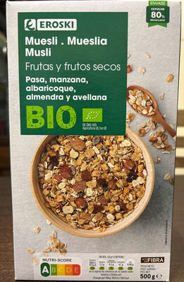Foto de Muesli bio frutas y frutos secos