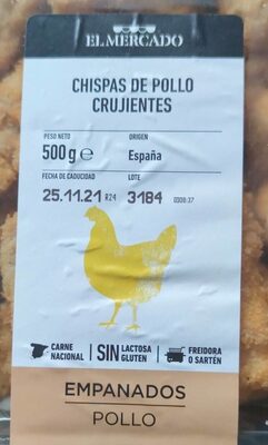 Foto de Chispas de pollo crujiente