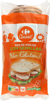Foto de Pan de molde con semillas sin gluten