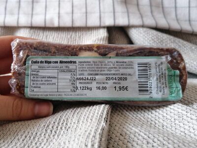 Foto de Cuña de higo con almendras