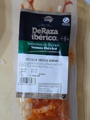 Foto de Costilla ibérica adobada