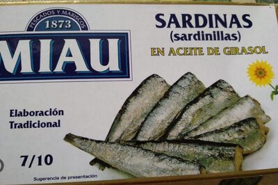 Foto de Sardinas (sardinillas) en aceite de girasol