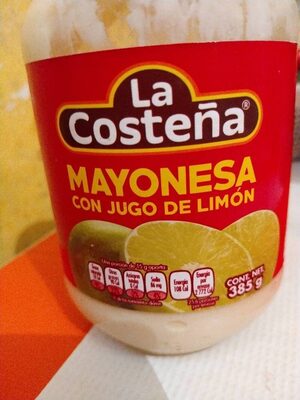 Foto de Mayonesa La Costeña con jugo de limón