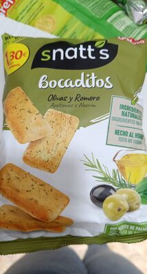 Foto de Snatt's bocaditos olivas y romero