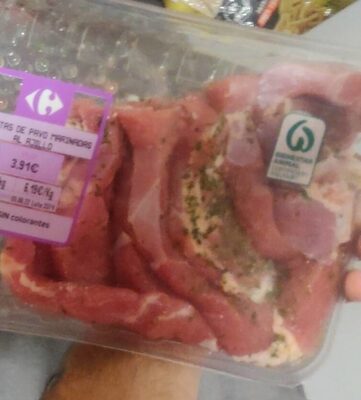 Foto de Chuletas de pavo marinadas al ajillo