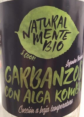 Foto de Garbanzos con alga kombu