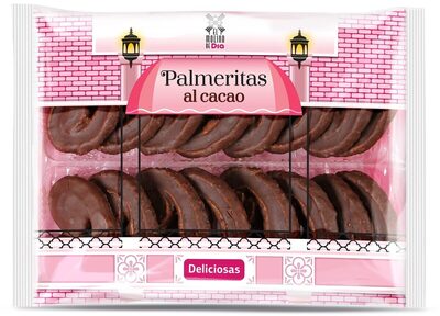 Foto de Palmeras de hojaldre al cacao