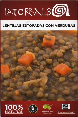 Foto de Lentejas estofadas con verduras