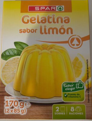 Foto de Gelatina sabor limón