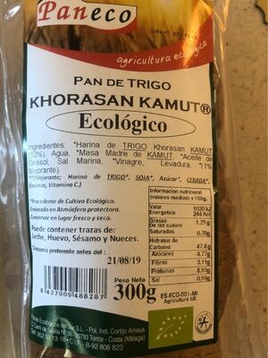 Foto de Pan de Trigo Khorasan Kamut