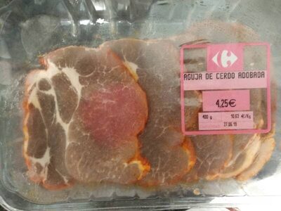 Foto de Aguja de cerdo adobada