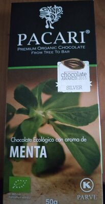 Foto de Chocolate ecólogico con aroma de menta