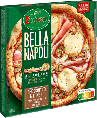 Foto de BUITONI BELLA NAPOLI Pizza Surgelée Prosciutto Funghi 415g