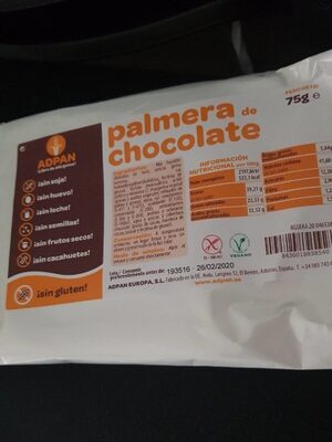 Foto de Palmera de chocolate