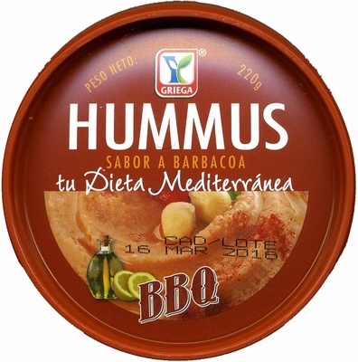 Foto de Hummus Sabor a barbacoa