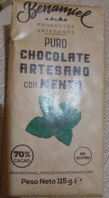 Foto de Chocolate artesano con menta
