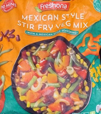 Foto de Mexican Style Stir Fry Veg Mix