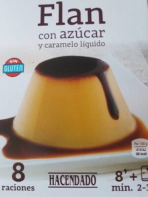 Foto de Flan con azúcar