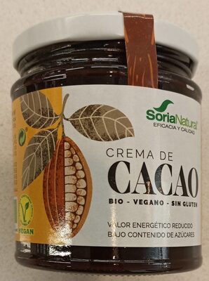 Foto de Crema Cacao Bio-Vegano-Sin gluten