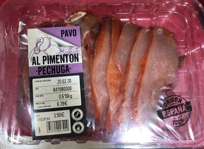 Foto de Pechuga de pavo al pimenton