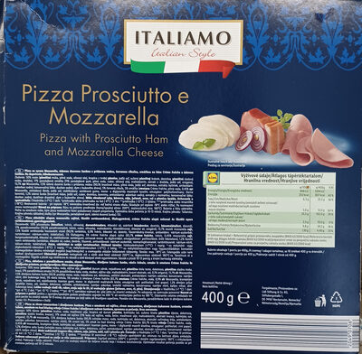 Foto de Pizza Prosciutto e Mozzarella