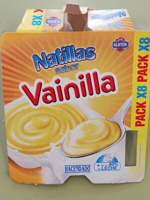 Foto de Natillas sabor vainilla