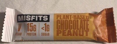 Foto de Plant-based chocolate peanut high protein bar