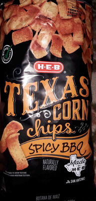 Foto de Heb texas corn chips bbq flavor
