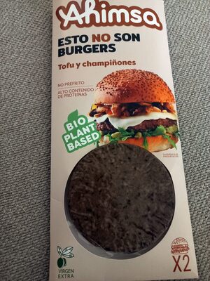 Foto de Esto no son burgers de tofu y champiñones