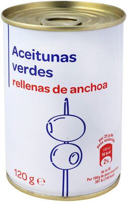 Foto de Aceituna manzanilla rellena anchoa