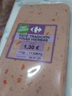 Foto de Pate tradición finas hierbas