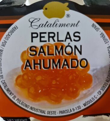 Foto de Perlas salmon ahumado