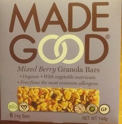 Foto de Mixed berry granola bars