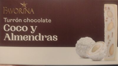 Foto de Turrón chocolate coco y almendras