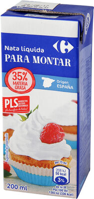 Foto de Nata líquida para montar