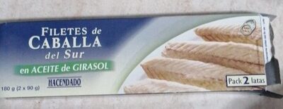 Foto de Filetes de caballa del Sur en aceite de girasol