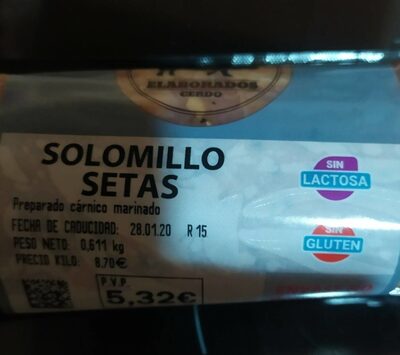 Foto de Solomillo setas