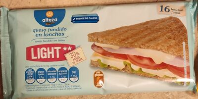 Foto de Queso en lonchas light