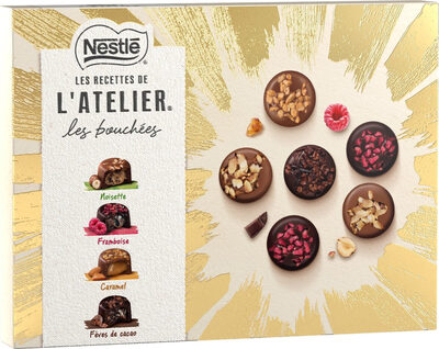 Foto de LES RECETTES DE L'ATELIER Les Bouchées Lait et Noir 186g