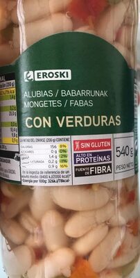 Foto de Alubias con verduras