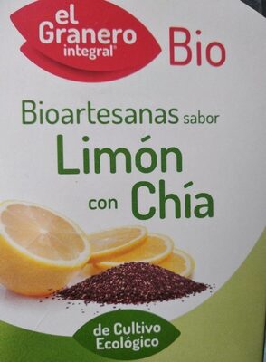 Foto de Bioartesanas sabor limón con chia