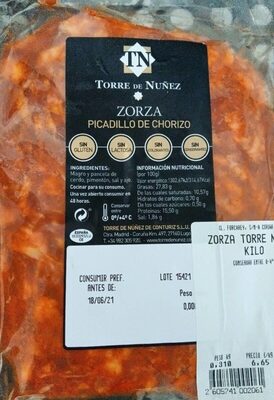 Foto de Zorza Picadillo de Chorizo