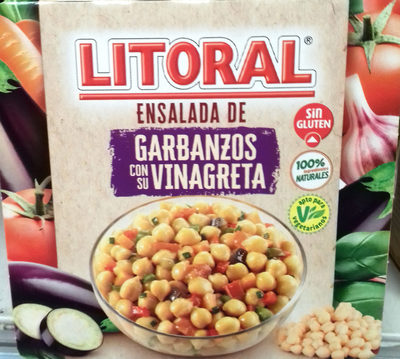 Foto de Ensalada de garbanzos con su vinagreta