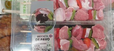 Foto de Brocheta de pavo
