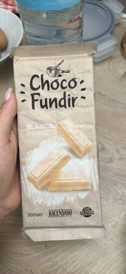 Foto de Chocolate blanco fundir