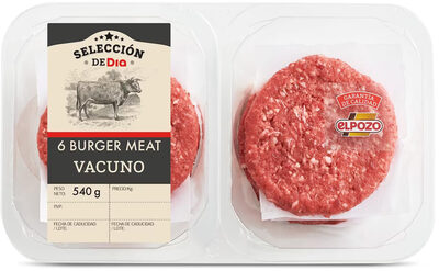 Foto de Burger mear vacuno 6u