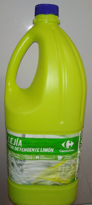 Foto de Lejía con detergente limón
