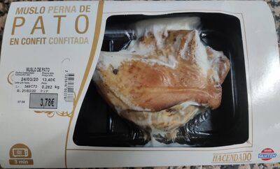 Foto de Muslo de pato en confit