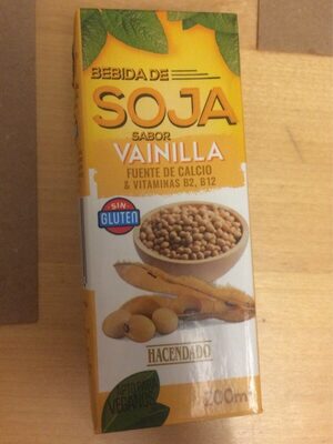 Foto de Bebida de soja sabor vainilla
